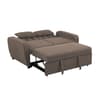 Gibson Brown Fabric Sofa Bed