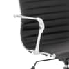 Gio Black Leather Office Chair