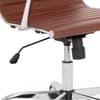 Gio Brown Leather Office Chair