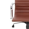 Gio Brown Leather Office Chair