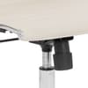 Gio Ivory Leather Office Chair