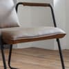 Gramercy Brown Leather Chair