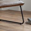 Gramercy Brown Leather Chair