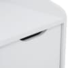 Gravity White Wooden Gaming Storage Desk