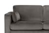 Hayward Grey Velvet 2 Seater Fabric Sofa
