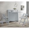 Helsinki Grey Wooden Compact Dining Table Set