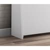 Helsinki White Wooden Compact Dining Table Set