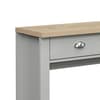 Highgate Grey and Oak Wooden Console Table