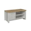 Highgate Grey and Oak Wooden Small TV Unit