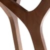 Huxley Walnut Wooden Round Dining Table