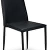 Jazz Black Leather Dining Chair x 4