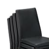 Jazz Black Leather Dining Chair x 4