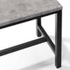 Staten Grey Concrete Dining Bench