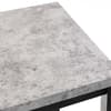 Staten Grey Concrete Dining Bench