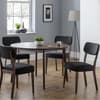 Farringdon Grey Fabric Dining Chair x 2