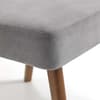 Huxley Grey Fabric Dining Chair x 2