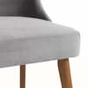 Huxley Grey Fabric Dining Chair x 2