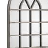 Opus Pewter Window Mirror