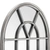Opus Pewter Window Mirror