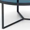 Loft Smoked Glass Metal Coffee Table