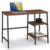 Tribeca Walnut Wooden and Metal Desk