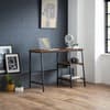 Tribeca Walnut Wooden and Metal Desk
