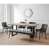Berwick Oak Wooden Rectangular Dining Table