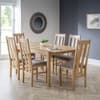 Cotswold Oak Wooden Extending Dining Table