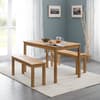 Coxmoor Oak Wooden Dining Bench