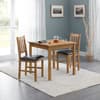Coxmoor Oak Wooden Square Dining Table