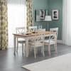 Davenport Ivory Wooden Dining Table