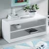 Manhattan White Wooden Compact TV Unit