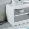 Manhattan White Wooden Compact TV Unit