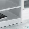 Manhattan White Wooden Compact TV Unit