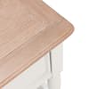 Provence Light Grey Wooden 2 Drawer Coffee Table