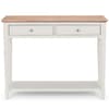 Provence Light Grey Wooden 2 Drawer Console Table