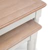 Provence Light Grey Wooden Nest of Tables