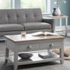 Richmond Grey and Oak Wooden Coffee Table