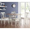 Rufford Ivory Wooden Dining Chair x 2
