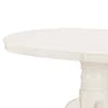 Stanmore Ivory Wooden Extending Round Dining Table