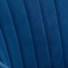 Kahlo Blue Velvet Fabric Office Chair
