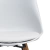 Kari White Leather Chair x 2