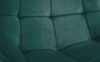 Kensington Wooden Extending Dining Table with Hadid Green Chairs Dining Set