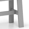 Kobe Grey Wooden Dining Bench