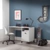 Lakers Locker Grey Wooden Desk