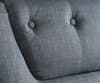 Lambeth 2 Seater Grey Fabric Sofa