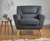 Lambeth Grey Fabric Chair