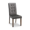 Madrid Grey Velvet Fabric Dining Chair x 2