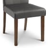 Madrid Grey Velvet Fabric Dining Chair x 2