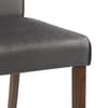 Madrid Grey Velvet Fabric Dining Chair x 2